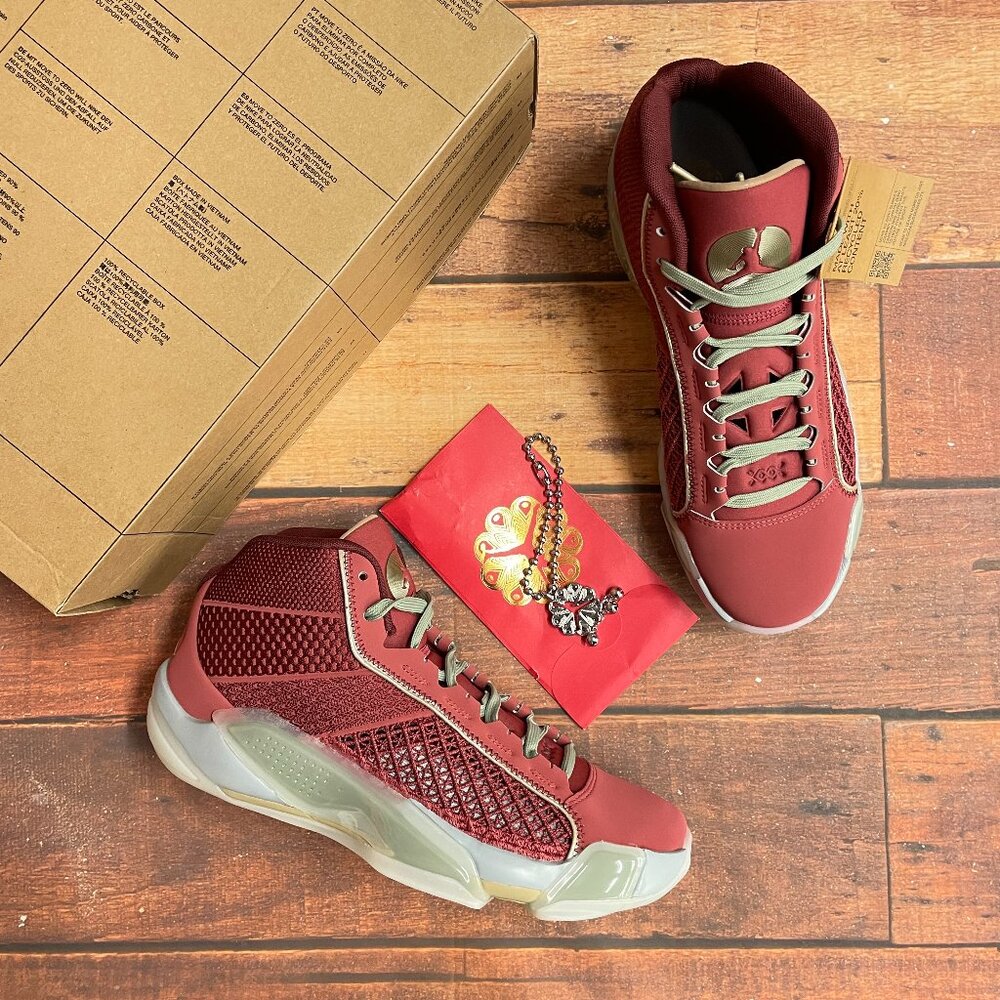 Jordan Men's Air Jordan 38 CNY 'Year of the Dragon' Basketball Shoes